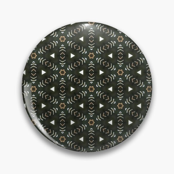 Item preview, Dark colors geometrical abstract expressionism pattern by Code03 designed and sold by Code03.