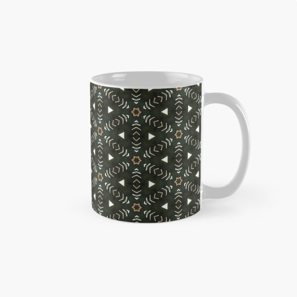 Item preview, Dark colors geometrical abstract expressionism pattern by Code03 designed and sold by Code03.