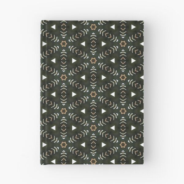 Item preview, Dark colors geometrical abstract expressionism pattern by Code03 designed and sold by Code03.