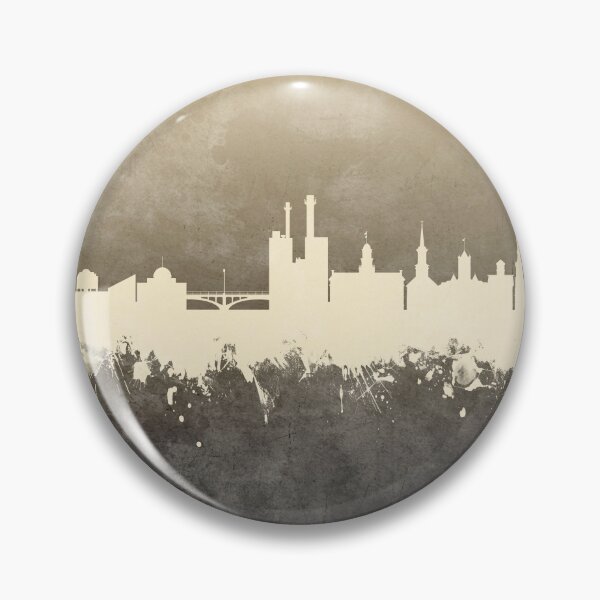 Artikelvorschau, Iowa City Iowa Skyline entworfen und verkauft von ArtPrints.