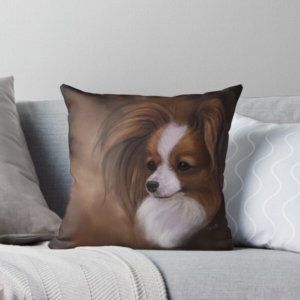 Item preview, Papillon Red Sable and White designed and sold by genesia.