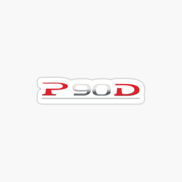 Artikel-Vorschau von P90D | Tesla Cars | Modell S, 3, X und Y., designt und verkauft von SJ Designs.