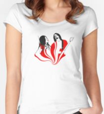 Jack and Meg White Women's Fitted Scoop T-Shirt