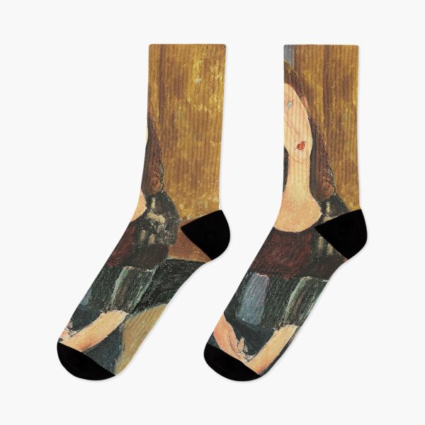 Item preview, Vintage Portrait painting by  Amedeo Modigliani (Italian, Livorno 1884–1920 Paris) designed and sold by Vintage Designs +.