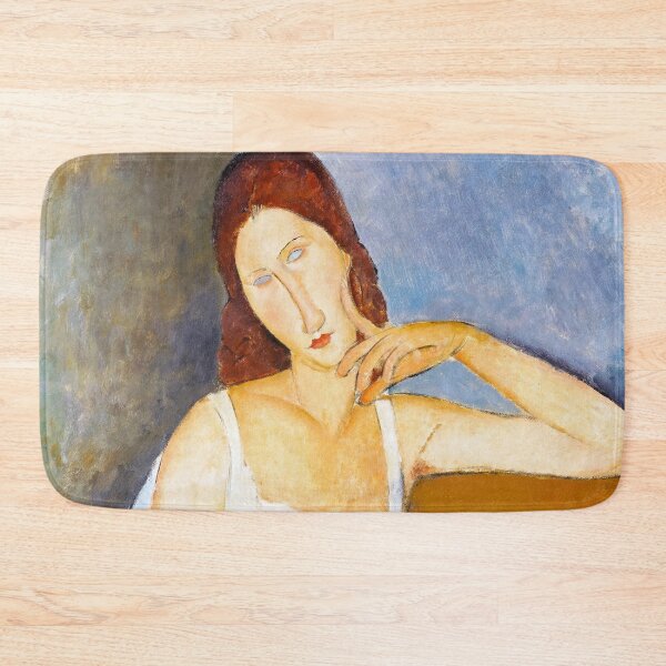 Item preview, Vintage Portrait painting by  Amedeo Modigliani (Italian, Livorno 1884–1920 Paris) designed and sold by Vintage Designs +.