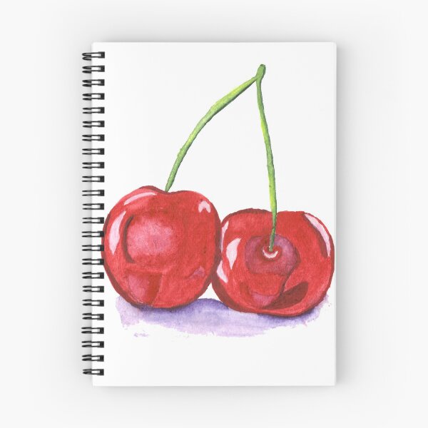 Item preview, cherry, juicy cherry, glare of cherry, artwork designed and sold by Viktoriia Trubiichuk.