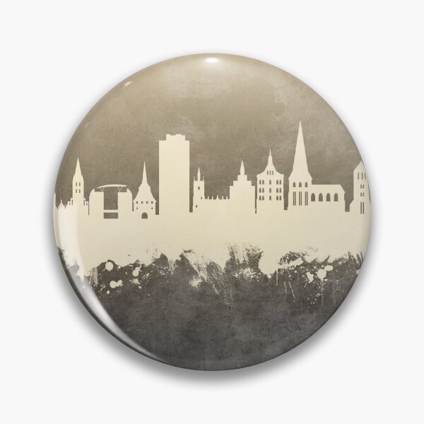 Item preview, Rostock Germany Skyline designed and sold by ArtPrints.