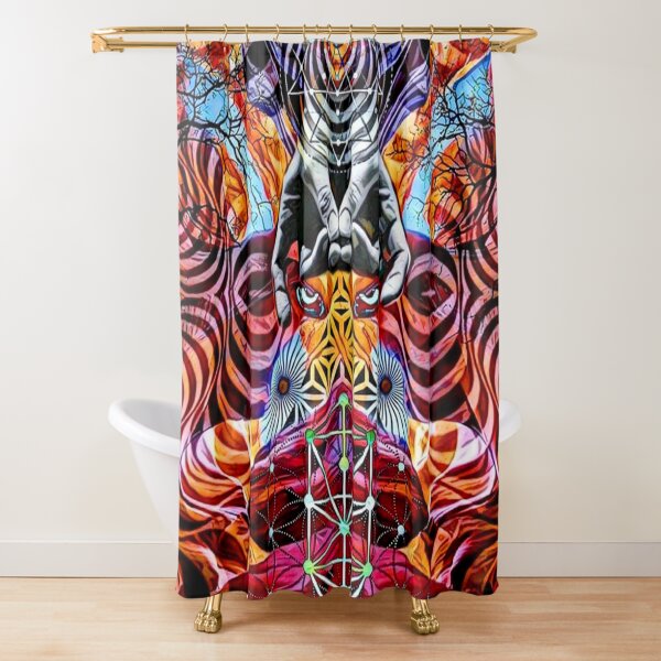 FRACTALGASM 162 Shower Curtain