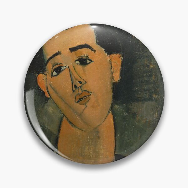 Item preview,  Vintage Portrait painting by  Amedeo Modigliani (Italian, Livorno 1884–1920 Paris) designed and sold by Vintage Designs +.