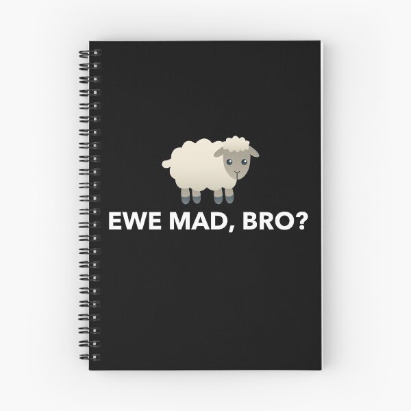 Item preview, Ewe Mad Bro? Funny Sheep Gift designed and sold by JukeLox.