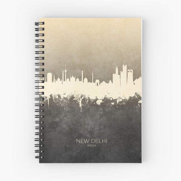 Item preview, New Delhi India Skyline designed and sold by ArtPrints.