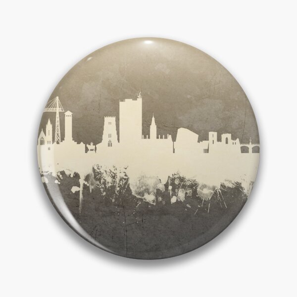 Item preview, Newport Wales Skyline designed and sold by ArtPrints.