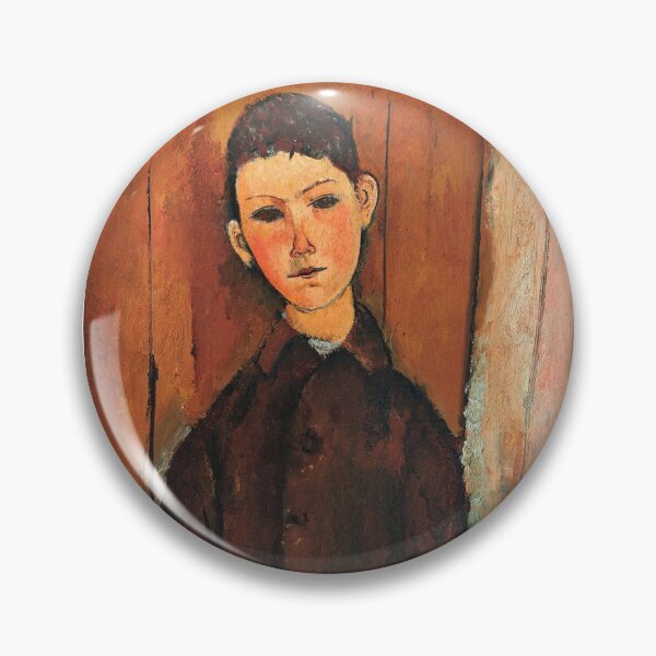 Item preview, Vintage Portrait painting by  Amedeo Modigliani (Italian, Livorno 1884–1920 Paris) designed and sold by Vintage Designs +.