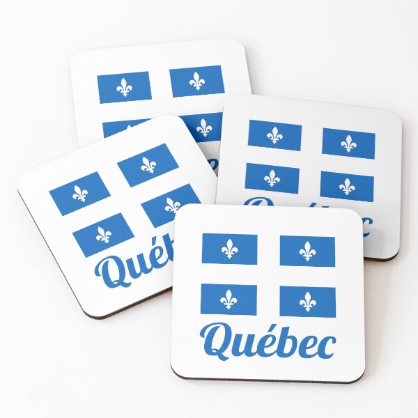 Item preview, Quebec Flag  designed and sold by ForzaDesigns.