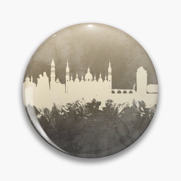 Item preview, Zaragoza Spain Skyline designed and sold by ArtPrints.