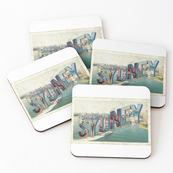 Item preview, Sydney Vintage Postcard designed and sold by samboniface.