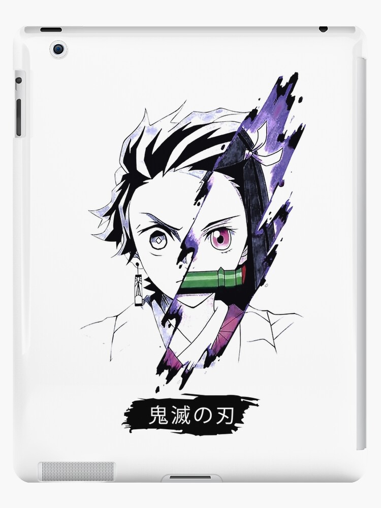 Tanjiro And Nezuko Kamado Demon Slayer Kimetsu No Yaiba Ipad Case Skin By Simogan Redbubble