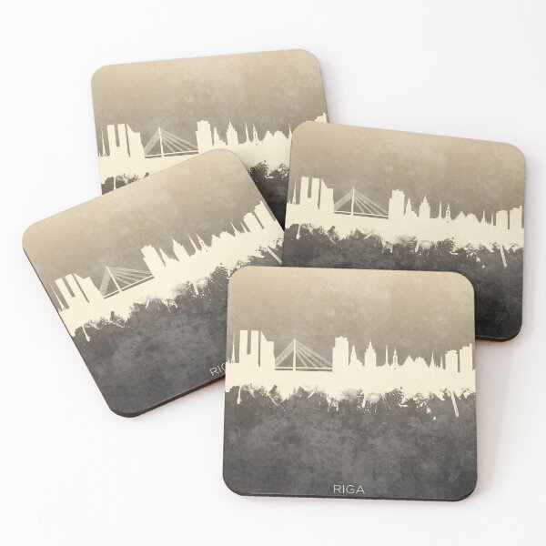 Item preview, Riga Latvia Skyline designed and sold by ArtPrints.