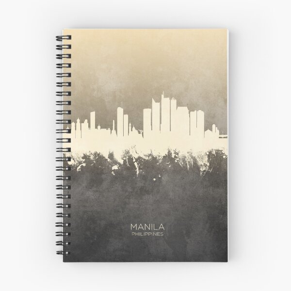 Artikelvorschau, Manila Philippines Skyline entworfen und verkauft von ArtPrints.