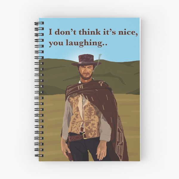 Item preview, Laughing (Western Movie Quote on coloured background) designed and sold by WayneBrant.