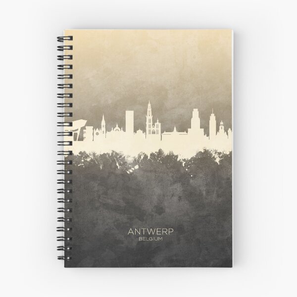 Item preview, Antwerp Belgium Skyline designed and sold by ArtPrints.