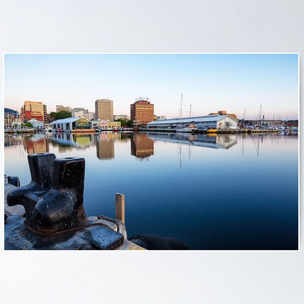 Item preview, Early Morning at Hobart Wharves, Tasmania designed and sold by Chris Cobern.