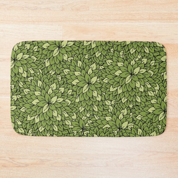 Item preview, Beautiful Green Leaves Nature Pattern designed and sold by Vector Scout Lab.