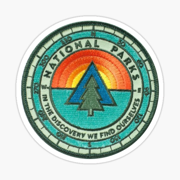 National Parks Sticker Sticker