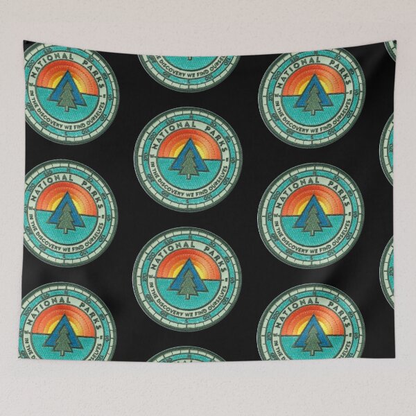 Item preview, National Parks Sticker designed and sold by designolo.