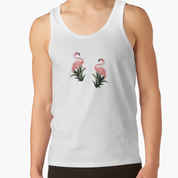 pink flamingo tank top