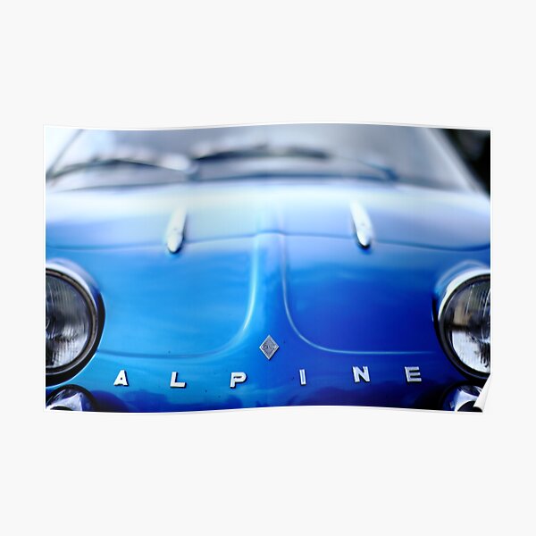 Beady eye Renault Alpine A110 Poster