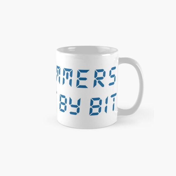 Programmers do it bit by bit (mug) Classic Mug
