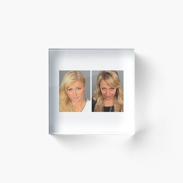 The Simple Life Mugshots Acrylic Block
