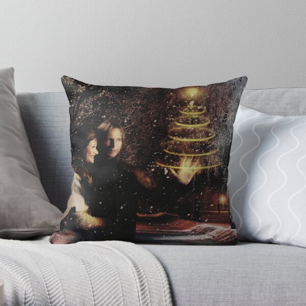 Christmas - Magical Rumbelle Throw Pillow
