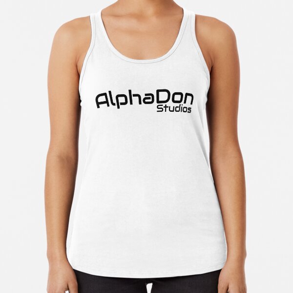 AlphaDon Studios Company Logo Racerback Tank Top