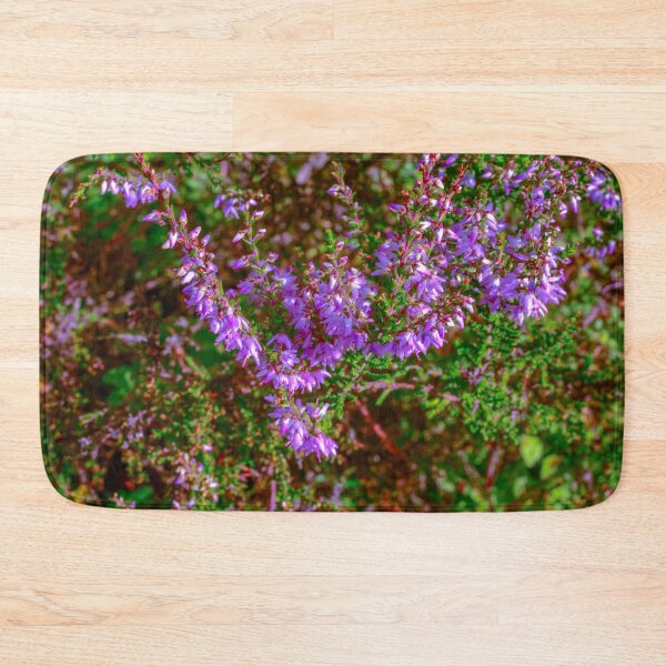 Item preview, Heather flowers in green leaves designed and sold by yarvin13.