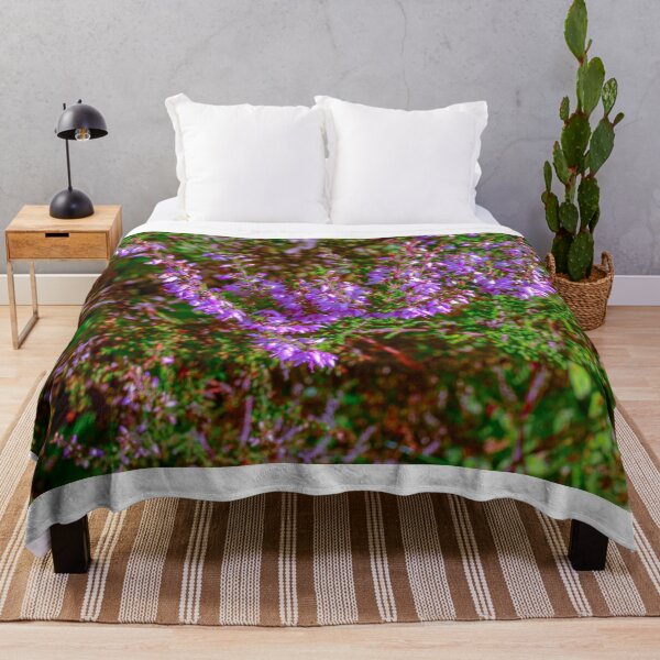 Item preview, Heather flowers in green leaves designed and sold by yarvin13.