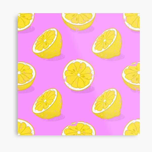 Lemon Metal Print