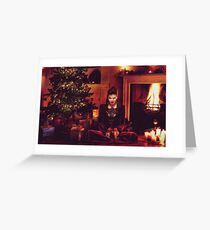 Christmas - The Queen by the Fire Greeting Card