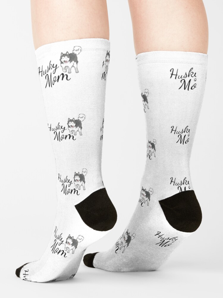 Alternate view of Husky Mom Socks