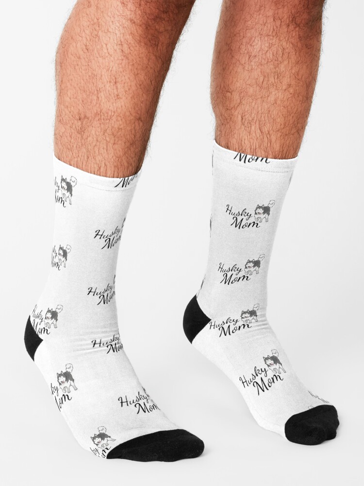 Alternate view of Husky Mom Socks