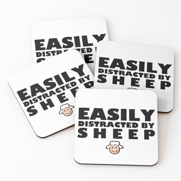 Item preview, Easily Distracted By Sheep - Funny Sheep Whisperer Farmer - Ewe Mad Bro designed and sold by JukeLox.