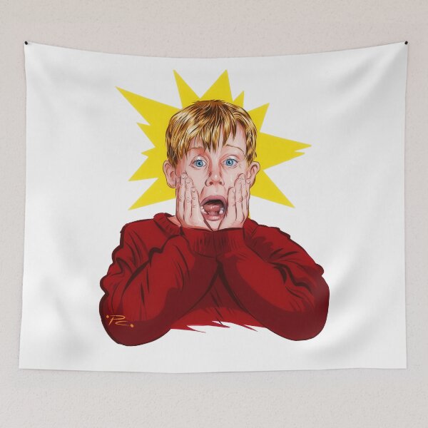 Item preview, Macaulay Culkin - An illustration by Paul Cemmick designed and sold by TIGERDAVER.