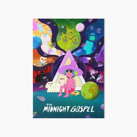 Midnight Gospel Art Board Print