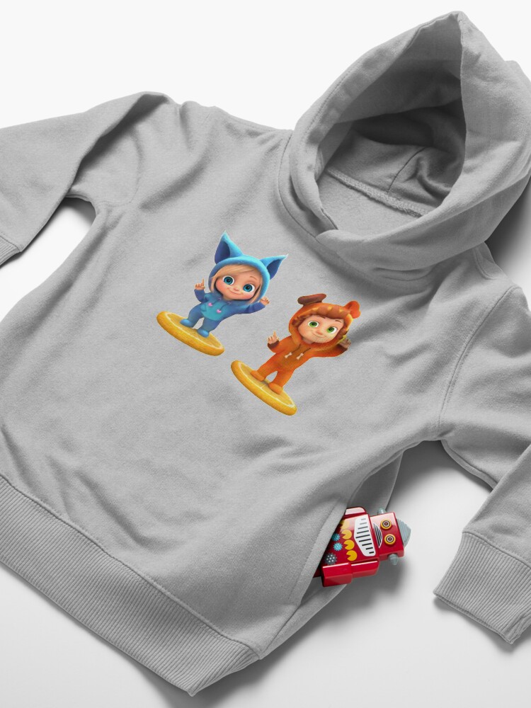 Alternate view of Ava and Dave songs Toddler Pullover Hoodie