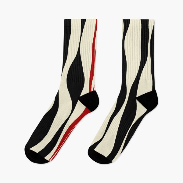 Item preview, Ebb and Flow - Red & Cream designed and sold by LAEC-Shop.