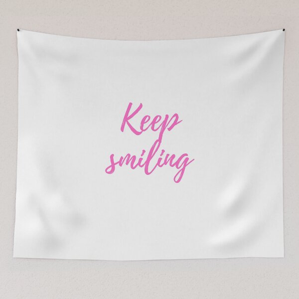 Item preview, Keep Smiling - light colour print design designed and sold by Stan76.