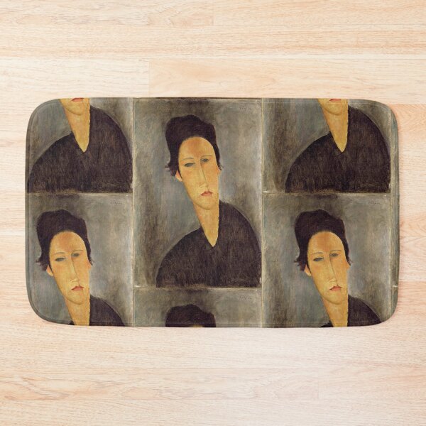 Item preview, Vintage Portrait painting by  Amedeo Modigliani (Italian, Livorno 1884–1920 Paris) designed and sold by Vintage Designs +.