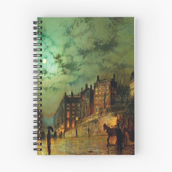 Item preview, Hampstead Hill, Looking Down Heath Street-John Atkinson Grimshaw designed and sold by LexBauer.