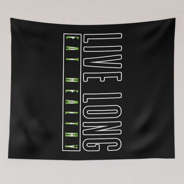 Item preview, Live long, Eat healthy. designed and sold by kriko.